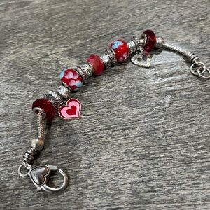 🌤️ Charm Bracelet - Hearts